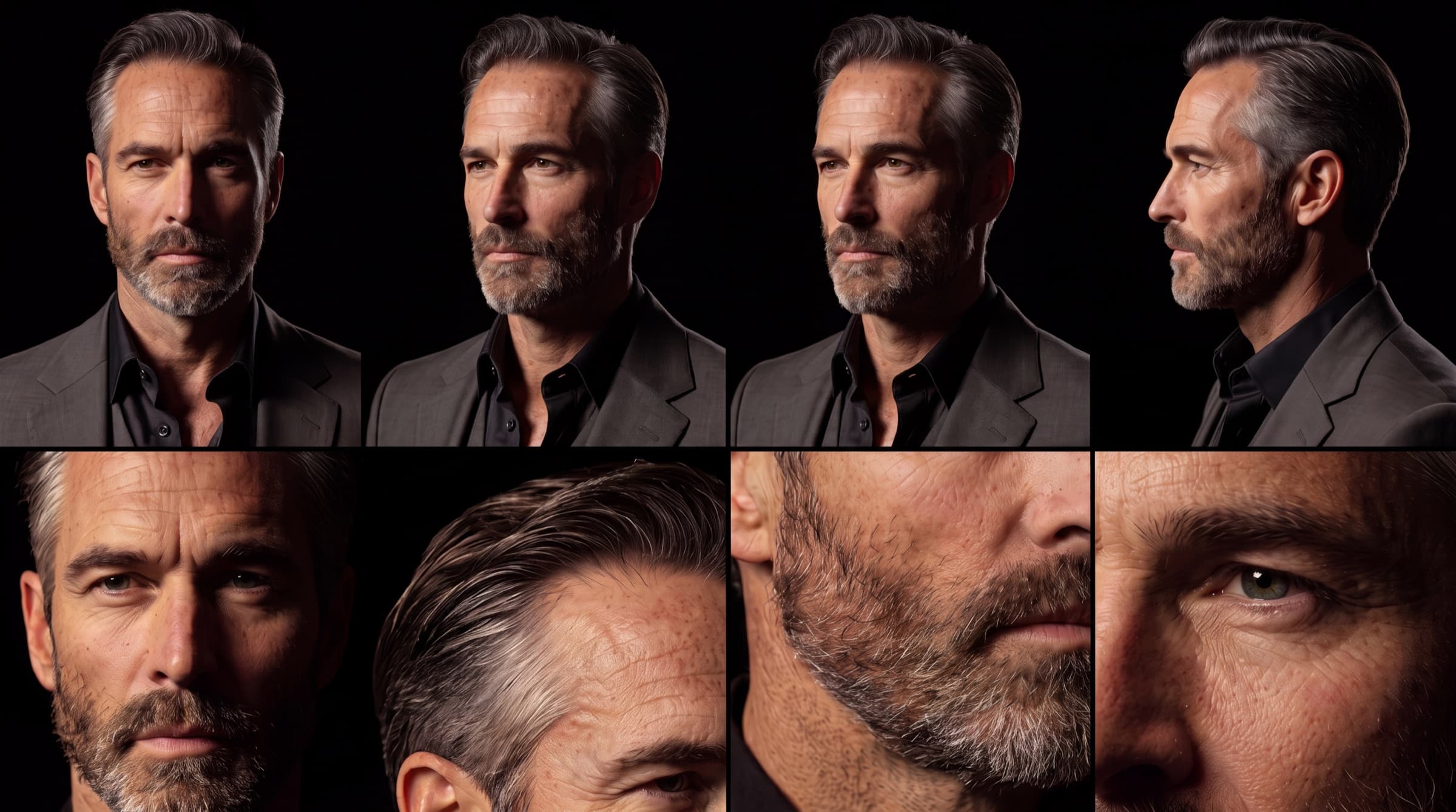 Identity lock — face detail sheet